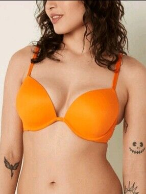 Victoria's Secret Orange Push-Up Bra
